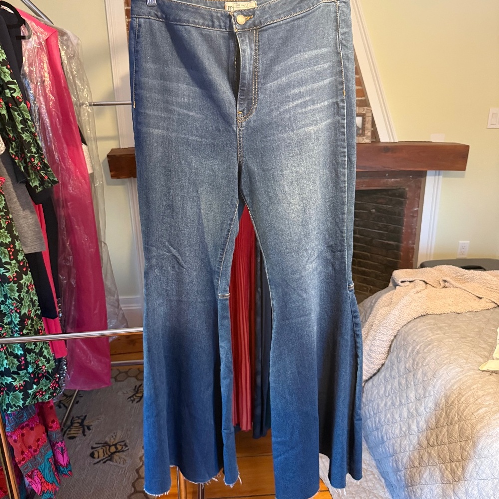 Free People Bell Bottom Jeans